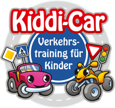 Kiddi-Car Logo mit Kreisverkehr