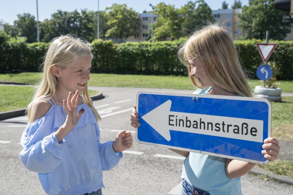 Kiddi-Car Kinderverkehrstraining Blog 7 Einbahnstraße Verkehrszeichen Schild