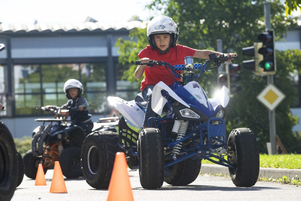 Kiddi-Car Kinderverkehrstraining Home 6 Quadfahren in den Pfingstferien