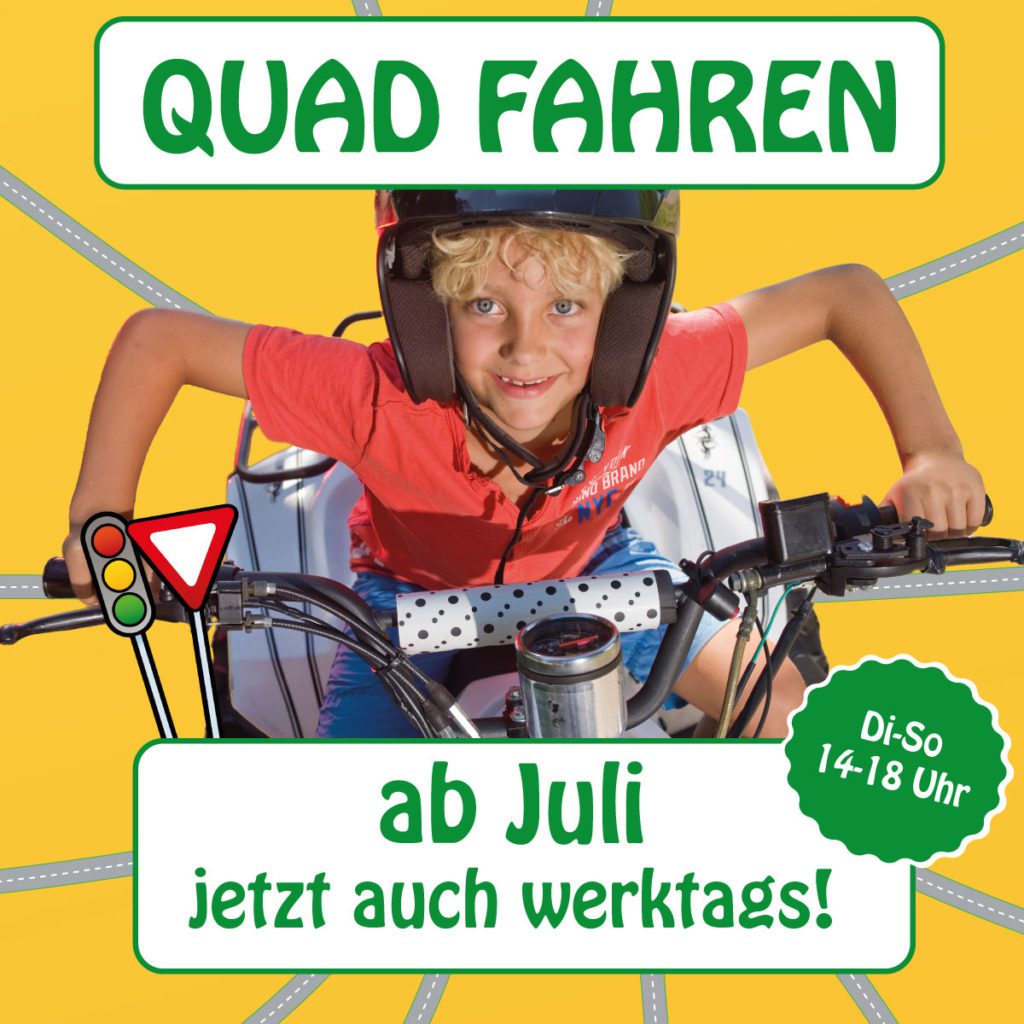 Kiddi-Car Kinderverkehrstraining Home 4 Quad fahren ab Juli auch werktags bei Kiddi-Car in Fürstenfeldbruck