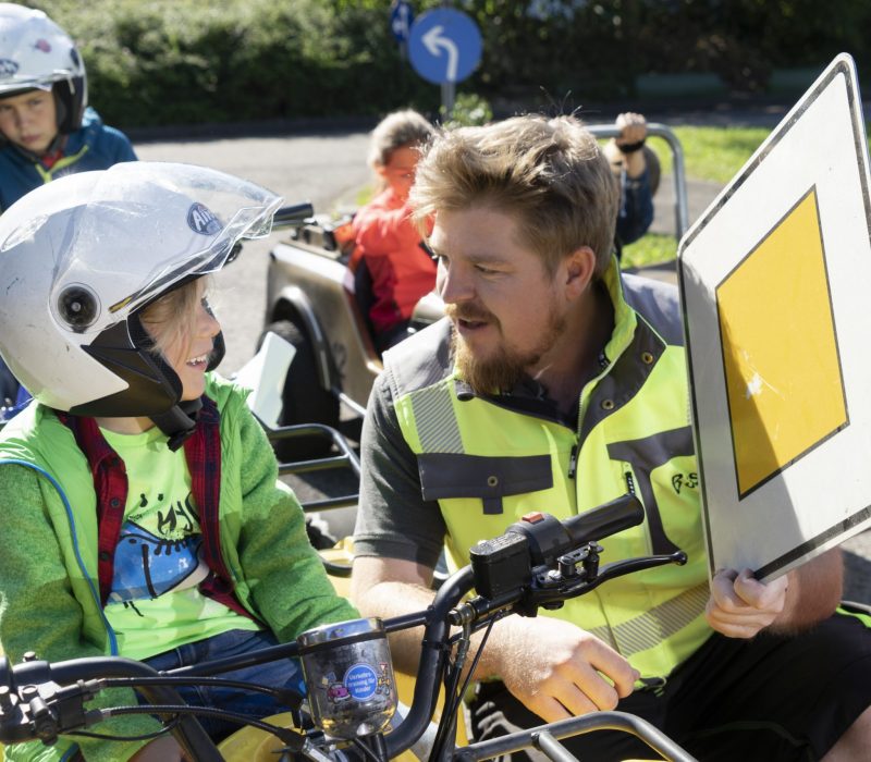 Verkehrserziehung beim Kindergeburtstag in Fürstenfeldbruck Kindergeburtstag in München